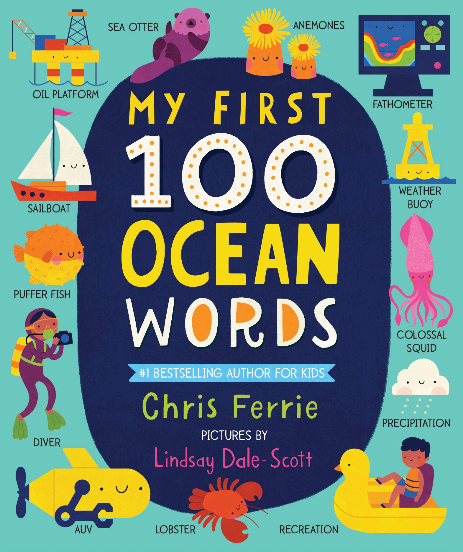 My First 100 Ocean Words Book Cover