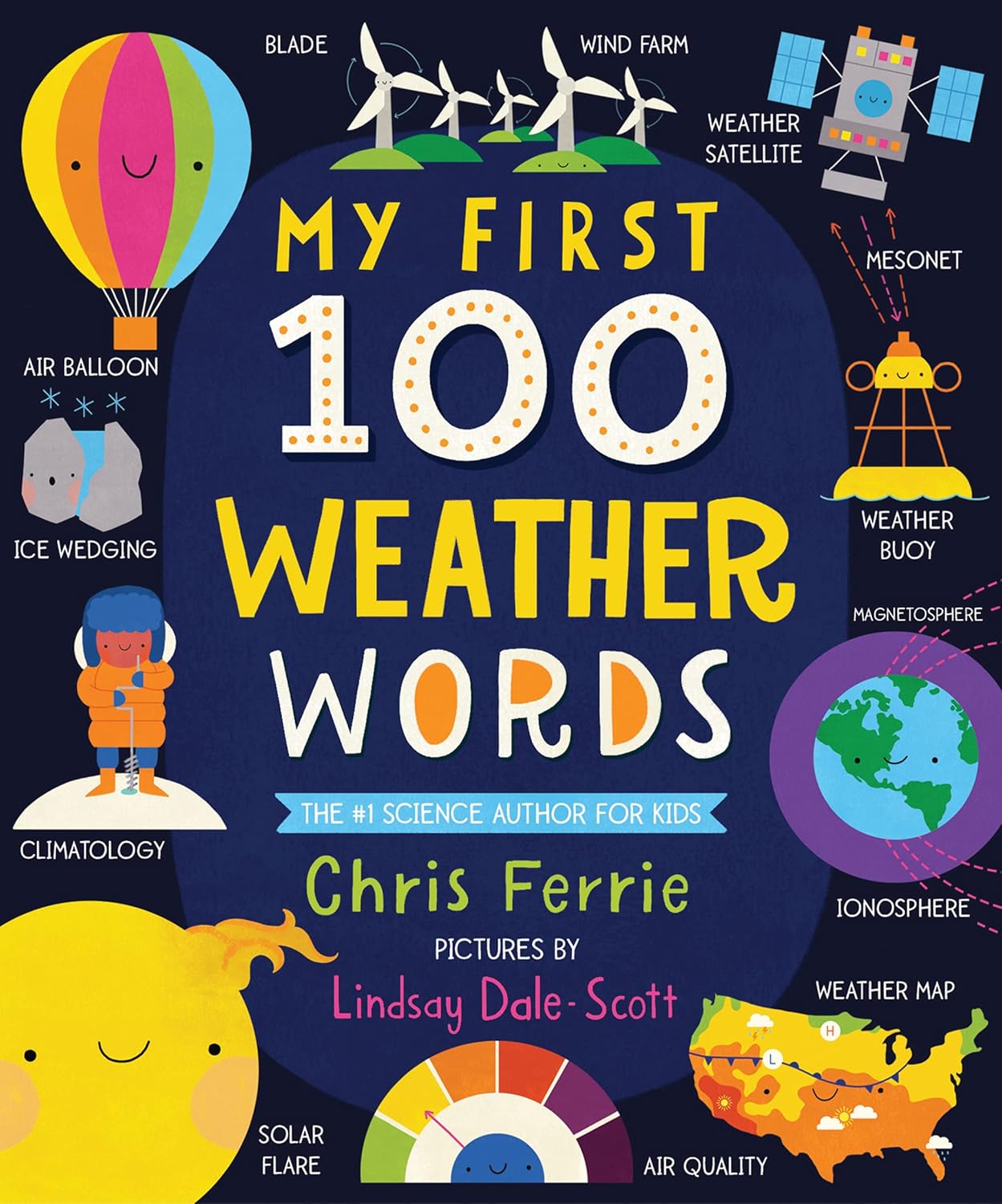 My First 100 Weather Words Book Cover